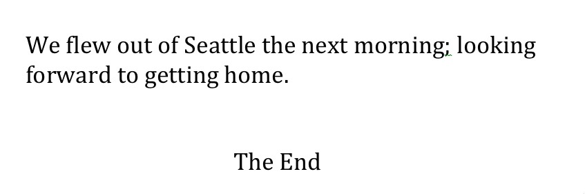 End