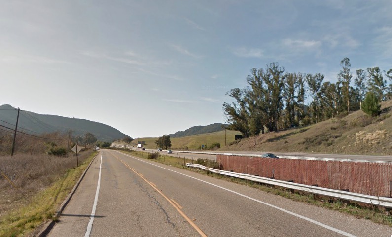 Frontage road