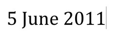 5 June 11